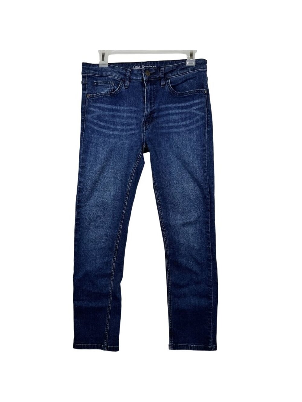 Calvin Klein Jeans Slim Boyfriend Mid-Rise Blue Denim Womens Size 6
